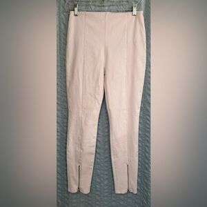 Lysse Winter White Jeans w/ankle zippers Size M